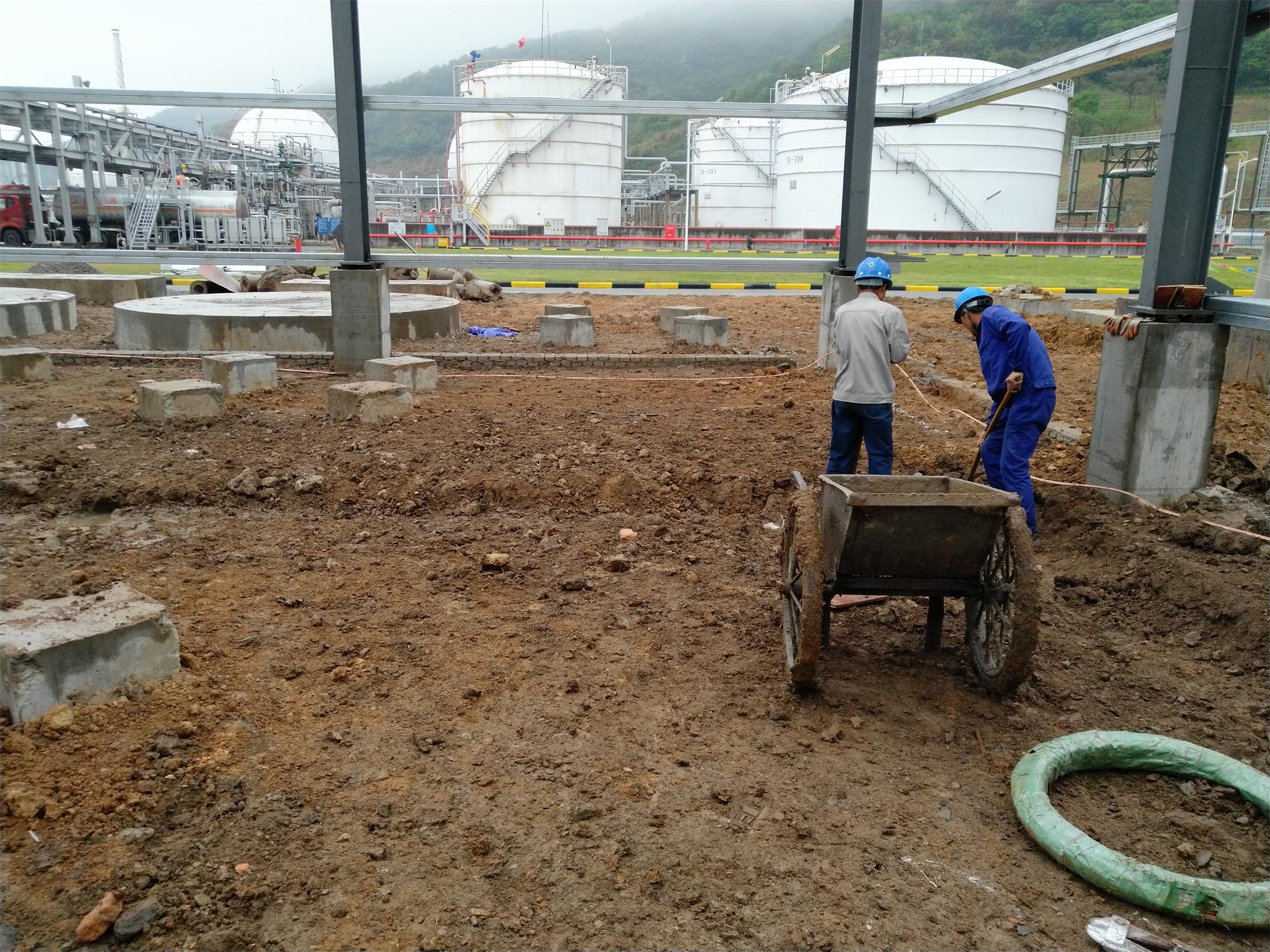 宁波韩华化学扩建接地